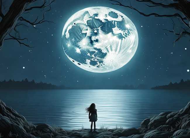 有关月亮的故事简短 有关月亮的故事