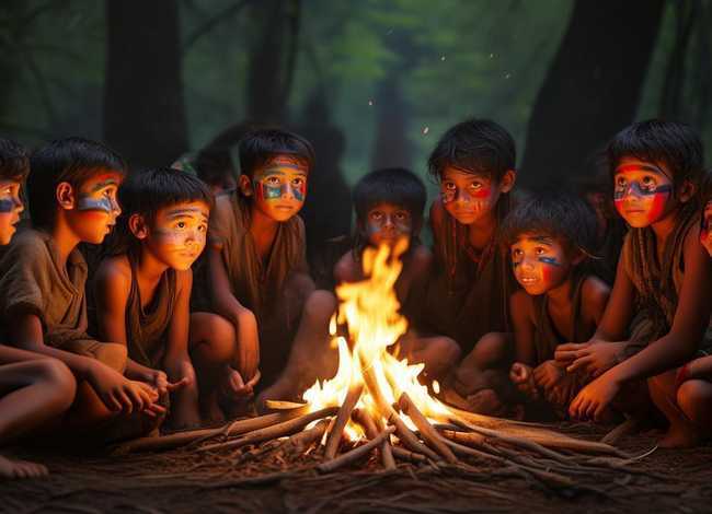 印第安人幼儿故事、十个印度小男孩讲的什么 十个小印第安人介绍