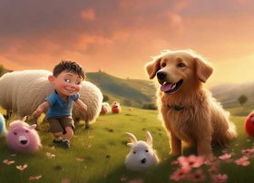 乱编儿童故事；牧犬小乱子内容简介