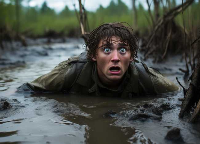 陷入沼泽的故事视频，陷入沼泽是什么感觉