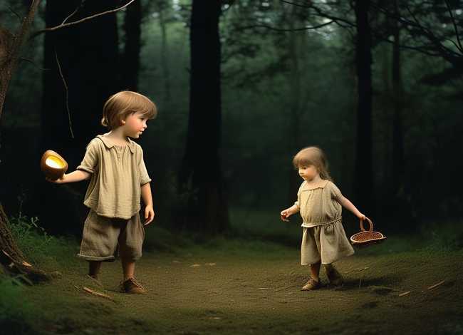 兄妹童话，韩塞尔与葛雷特这个童话讲的什么