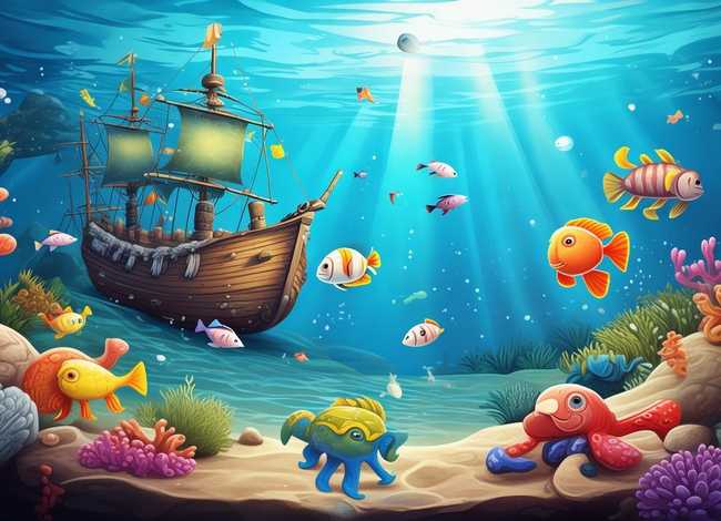 海底世界儿童故事3-6岁完整版；海底世界简短小故事海底世界简短小故事分享