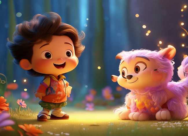 有关特殊儿童的绘本 - 绘本赏析-《小达摩和小天狗》