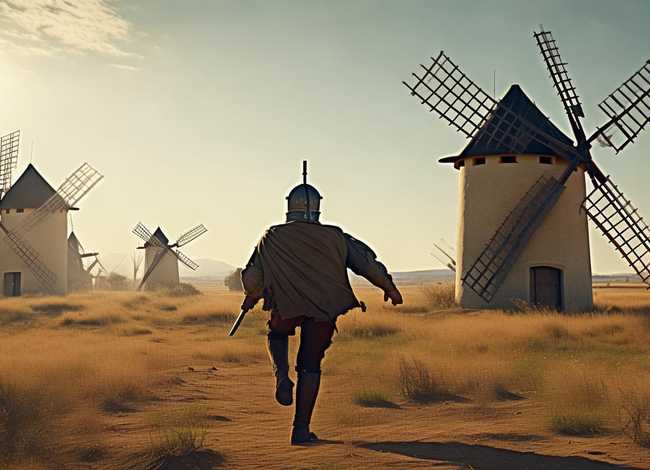 西班牙故事小说 - 西班牙文化著作《堂吉诃德大战风车》大概讲了一个什么故事