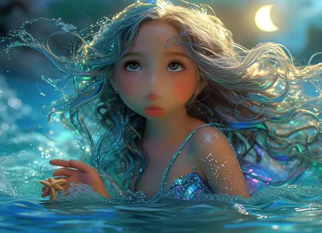 美人鱼故事睡前故事；5分钟幼儿睡前童话故事锦集