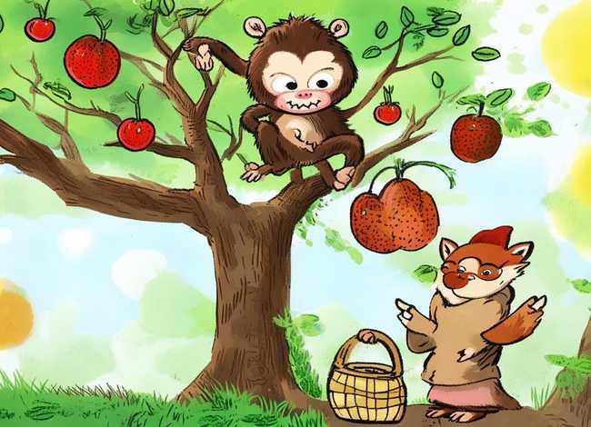 朝三暮四的故事图片 朝三暮四的故事 朝三暮四的故事图片 朝三暮四的故事