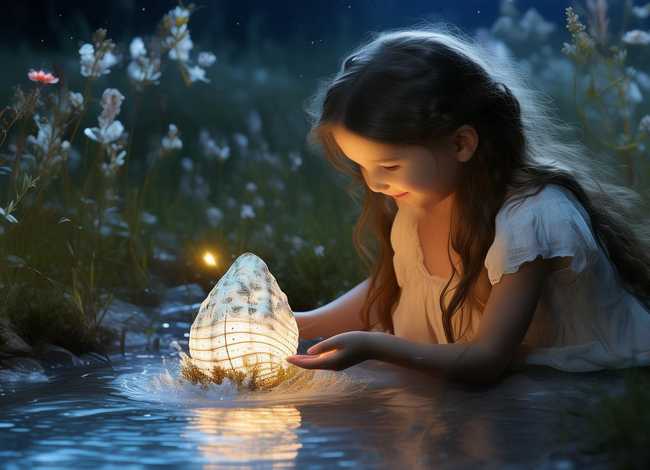 儿童故事小田螺的故事，田螺姑娘的故事