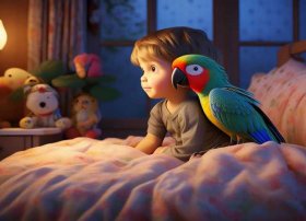 鹦鹉的幼儿故事 哄孩子睡前经典童话故事【四篇】