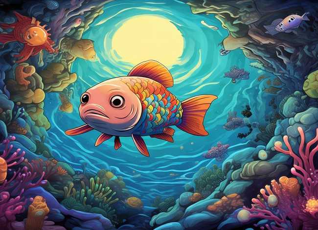 小鲤鱼历险记故事文字讲故事 小鲤鱼历险记的内容是什么急要～～～··