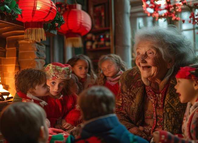 过新年孩子的故事、新年的真实小故事事例