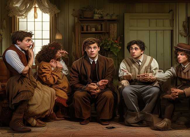 故事表演四人、四个人演的小故事 故事表演四人、四个人演的小故事