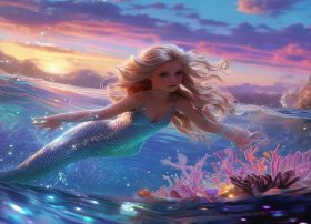 美人鱼梦幻奇缘的故事 美人鱼类型的影视作品,越多越好