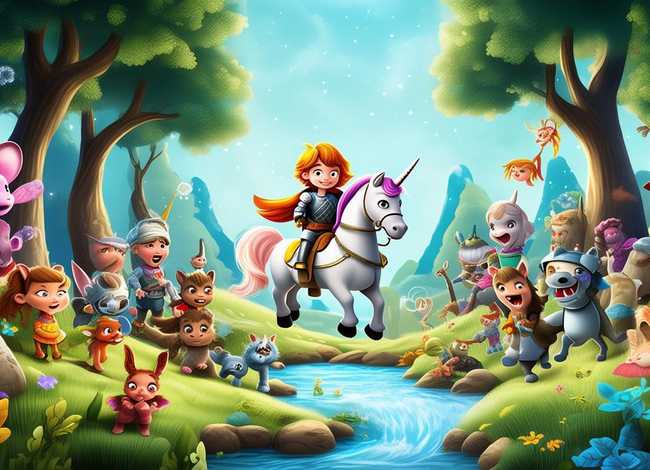 儿童故事四图、儿童故事大全