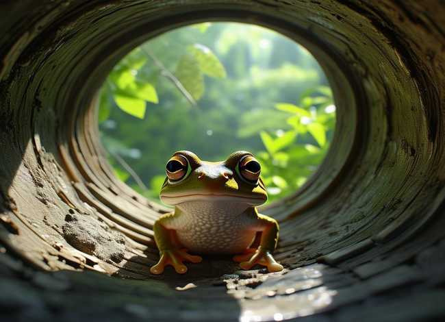 井底之蛙的原文故事、井底之蛙的故事后面是什么