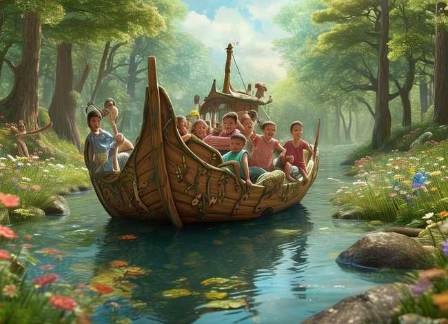 大船的故事3-6岁;森林里的大船告诉我们什么道理 大船的故事3-6岁;森林里的大船告诉我们什么道理