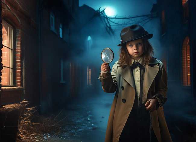 侦探儿童故事（侦探小故事）