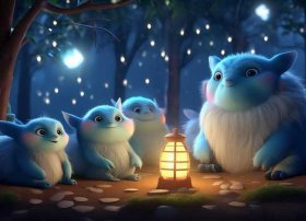 蓝精灵故事睡前故事免费听，有什么可爱的睡前故事