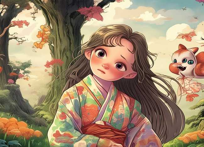 儿童故事插画配图 - 童话风格儿童插画-求日本童话风格插画家