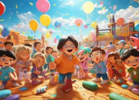 儿童图片资料、六一儿童节绘画图片大全好看