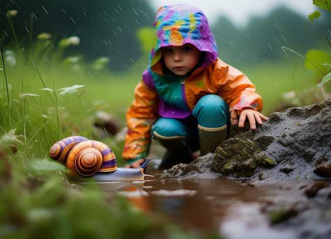 儿童科普故事-为什么蜗牛为要等下雨天才出 为什么蜗牛要等到下雨后才出来