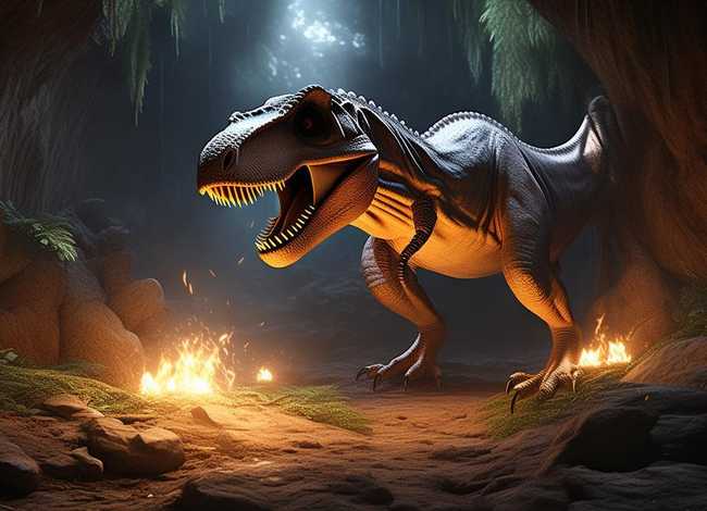 霸王龙睡前故事视频（霸王龙和小雷龙的睡前故事）