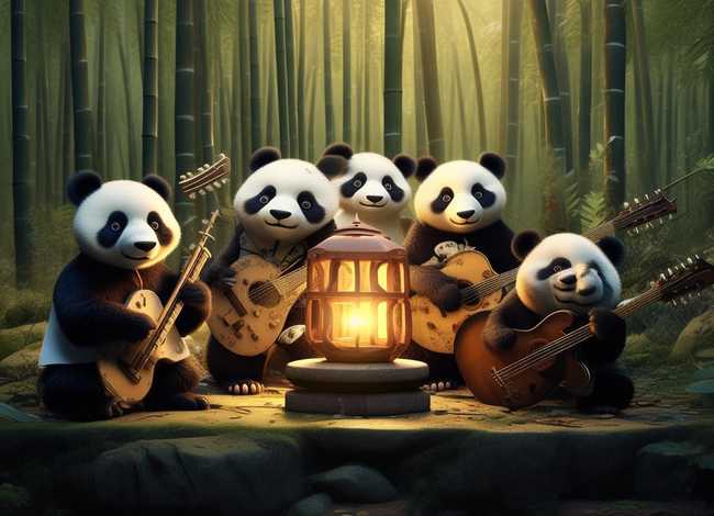 熊猫的故事100个，音乐歌曲大全100首