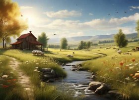 关于乡村的好句 描写乡村的好词好句好词好句好段