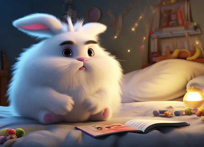 讲礼貌睡前故事 - 不懂礼貌的小白兔故事