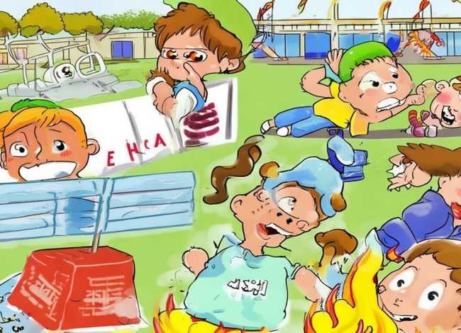 自救小儿歌（应急避险童谣）