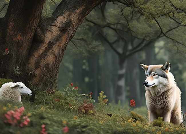 狼和羊的故事原文、狼和羊是童话故事吗