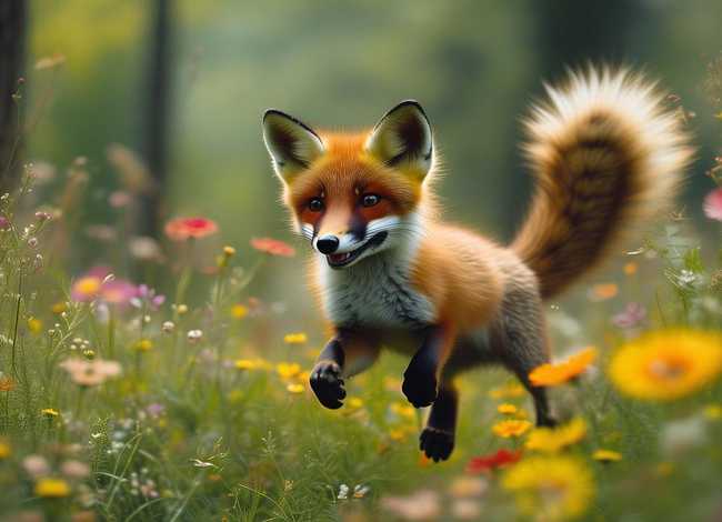 关于狐狸儿童的故事简短 请问-小狐狸的故事主要写了一件什么事