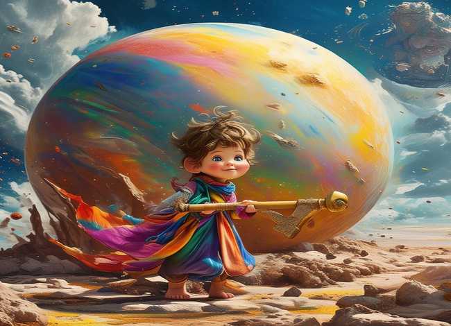 盘古开天地儿童故事视频、儿童经典神话故事四年级