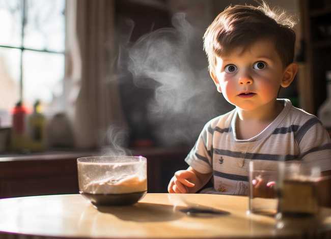 小朋友吃药药的视频 - 妈妈套路3岁儿子喝光一碗中药,网友-有个幼儿园文凭也不会被骗