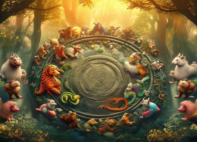 十二生肖故事或传说 - 十二生肖的故事传说