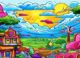 儿童图片素材 - 幼儿创意插画图片大全图片大全-儿童插画的风格有哪些