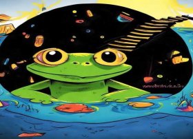 井底之蛙儿童故事手绘 作插画师-如何成为插画师成为插画师的条件