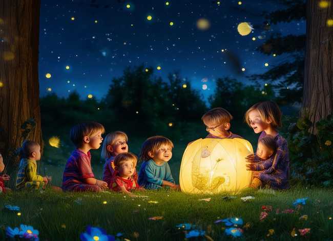 萤火虫儿童故事视频、萤火虫的儿童故事