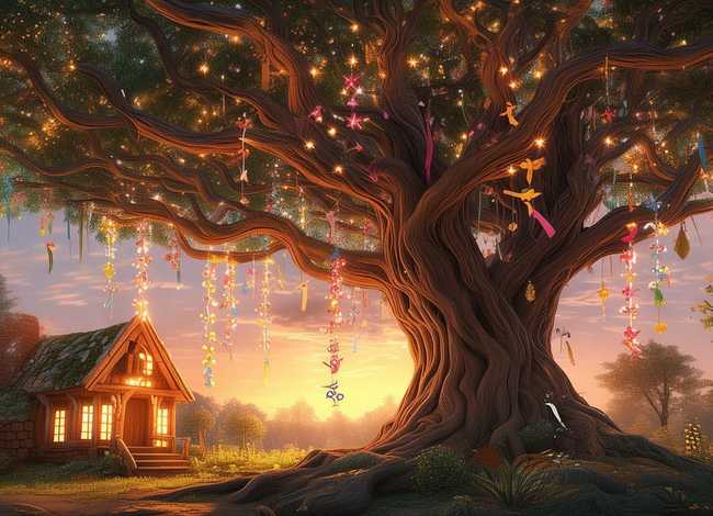许愿树的故事 - 睡前小故事许愿树
