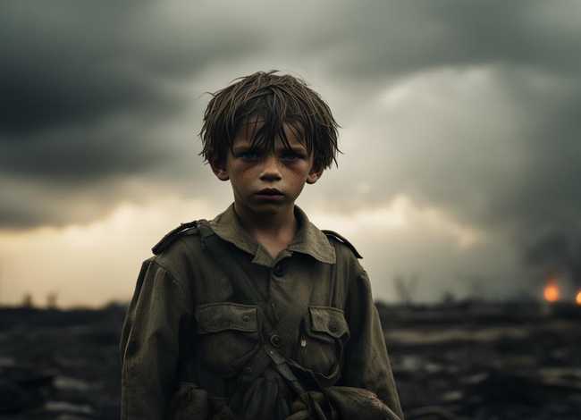 二战儿童悲惨故事、战争悲剧-二战中的儿童士兵 二战儿童悲惨故事、战争悲剧-二战中的儿童士兵