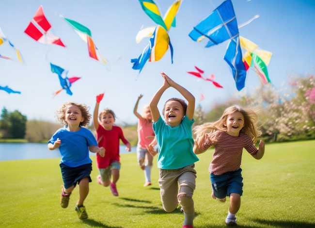 儿童放风筝趣事简短 - 放风筝优秀作文三年级300字10篇