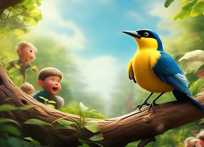 故事会大全儿童、儿童小故事会说话的小喜鹊