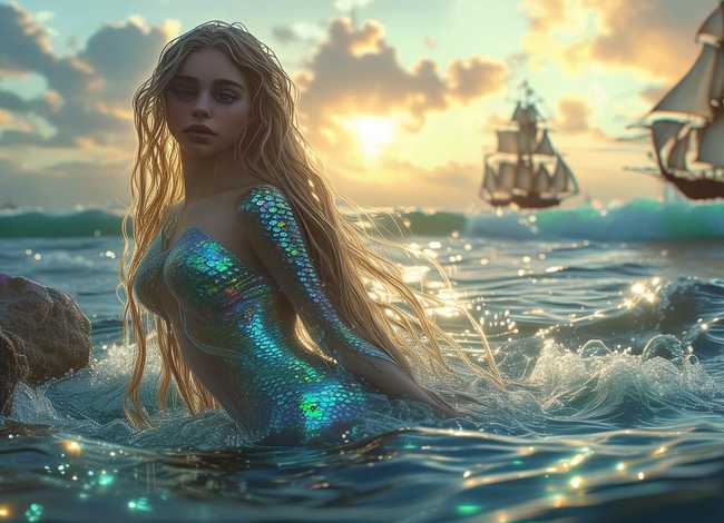 美人鱼小故事视频 - 安徒生童话美人鱼的故事简述