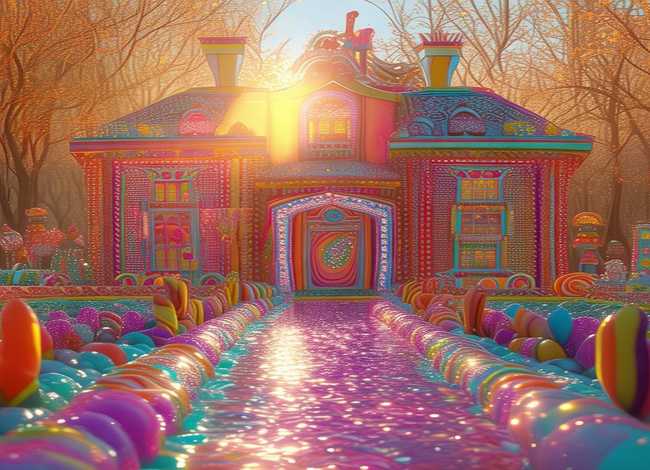 格林童话经典故事糖果屋 糖果屋英文