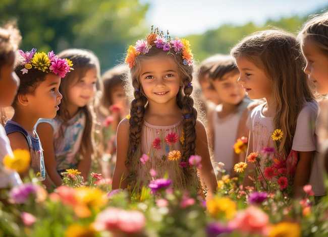 花儿选美的故事 影响孩子成长的好性格故事内容简介