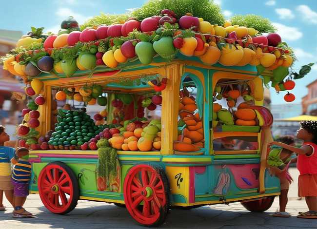 水果车儿童（卖水果的车叫什么车）