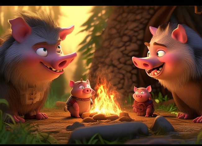 儿童英语故事大赛绘本演讲 【英语绘本】三只小猪的故事 儿童英语故事大赛绘本演讲 【英语绘本】三只小猪的故事