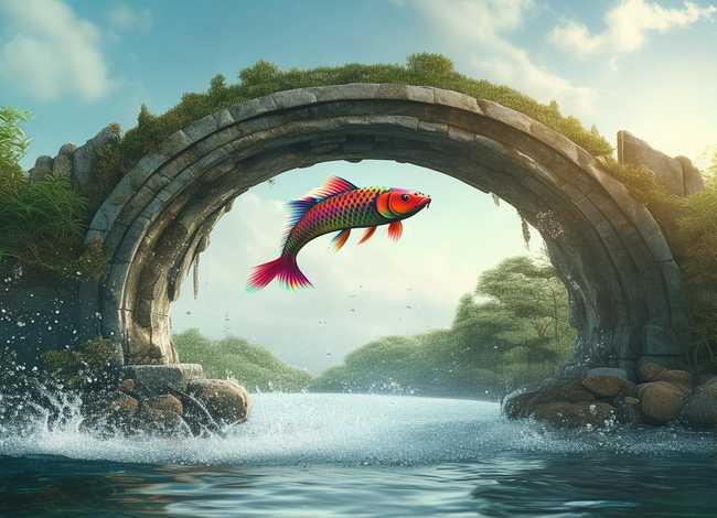 小鲤鱼故事简介（小鲤鱼跳龙门的故事讲了一个什么故事）