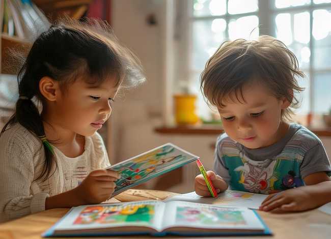 儿童 对联（儿童读书对联）