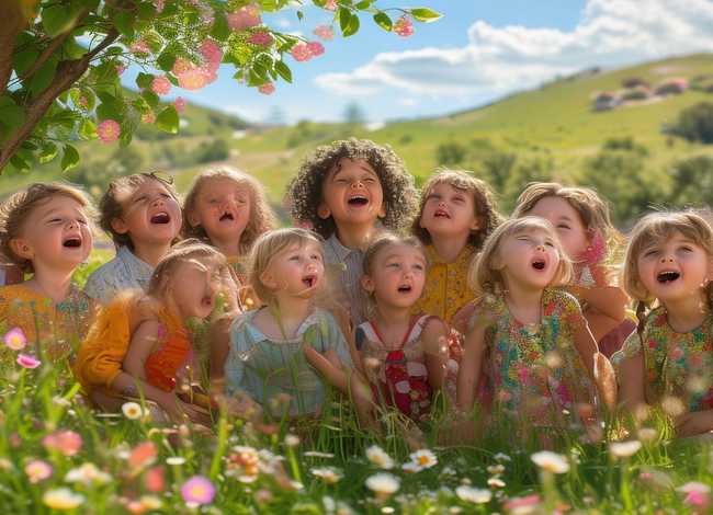 春天的故事儿童合唱版 我爱你春天的故事和儿歌,啊! 春天的故事儿童合唱版 我爱你春天的故事和儿歌,啊!