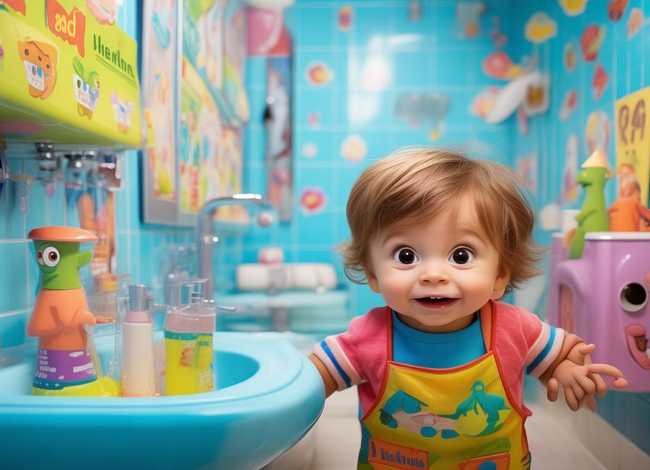 儿童洗手科普小故事视频；孩子日常上厕所游戏